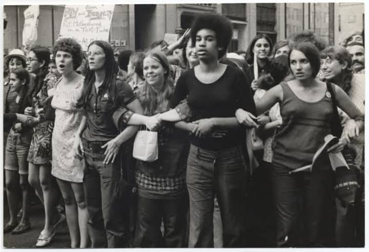 A march on Aug. 26, 1970 is shown in the film She&#x27;s Beautiful When She&#x27;s Angry,&#x27;&#x27; which will be shown  on Wednesday, Feb. 25 at the Palace Theatre in Danbury.
