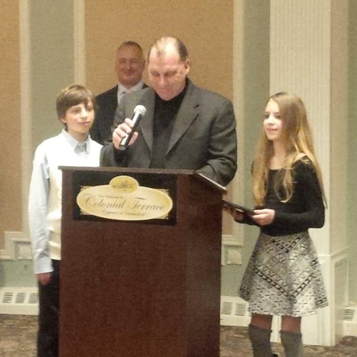 The Ryan family was honored as family of the year by United Martial Arts Centers. 