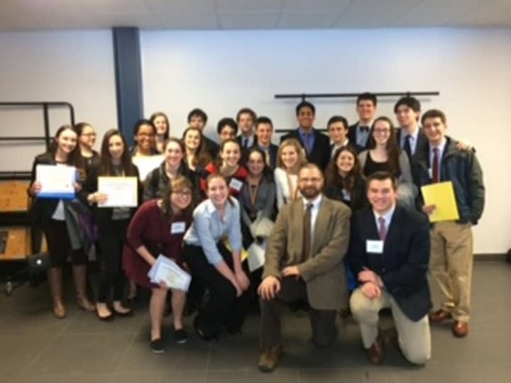 Several members of Mamaroneck&#x27;s Original Science Research team took home awards at the Westchester-Rockland Junior Science and Humanities Symposium.