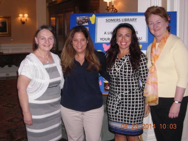 Susan Petroccione, Liz Mignardi, Paula Chamoun and Pat Miller.