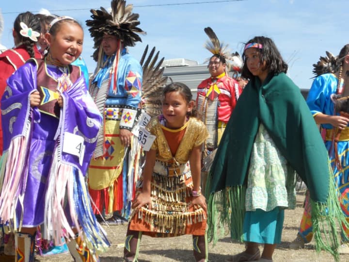 The group attended the annual pow wow with dancing and drumming competitions, traditional regalia, storytelling and teepees set up across the vast pow wow grounds.