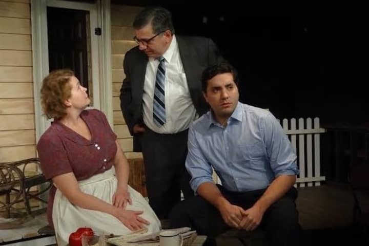 The family meets in a scene from &quot;All My Sons&quot; at Curtain Call.