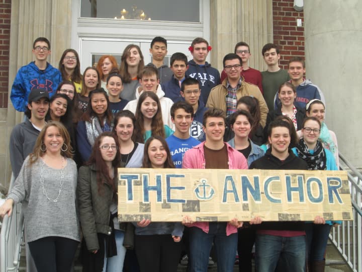 The staff of The Anchor, Hendrick Hudson&#x27;s student newspaper.
