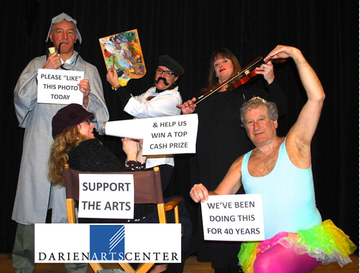 Head over the the Darien Arts Center&#x27;s Facebook page and like this photo to help them win a Giving Day photo contest.