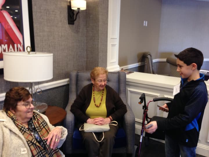 Members of the VIP Jr. Club at The Wampus School recently held a talent show for their grandfriends at the Bristal Assisted Living community in Armonk.