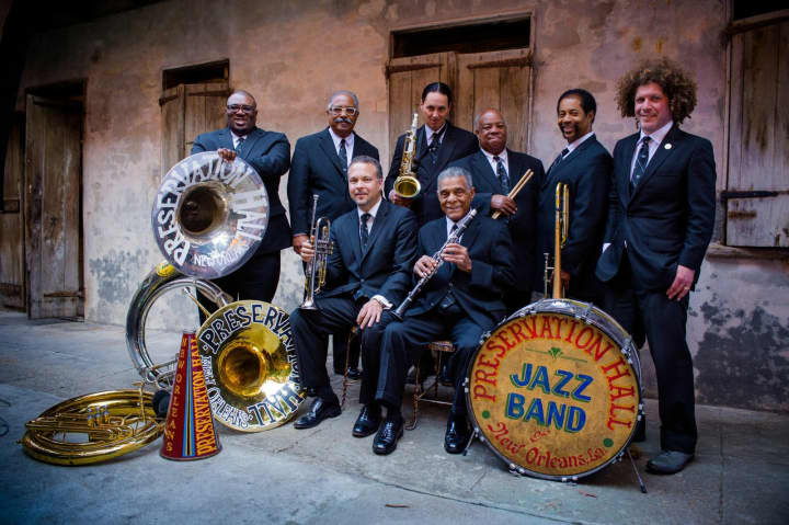 The Preservation Hall Jazz Band will perform at the Ridgefield Playhouse on Wednesday.