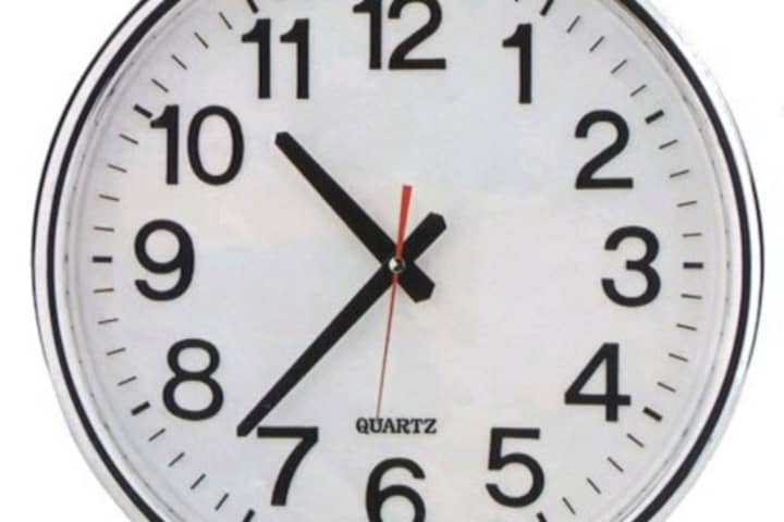 Daylight saving time ends at 2 a.m. Sunday, so set your clocks back one hour.