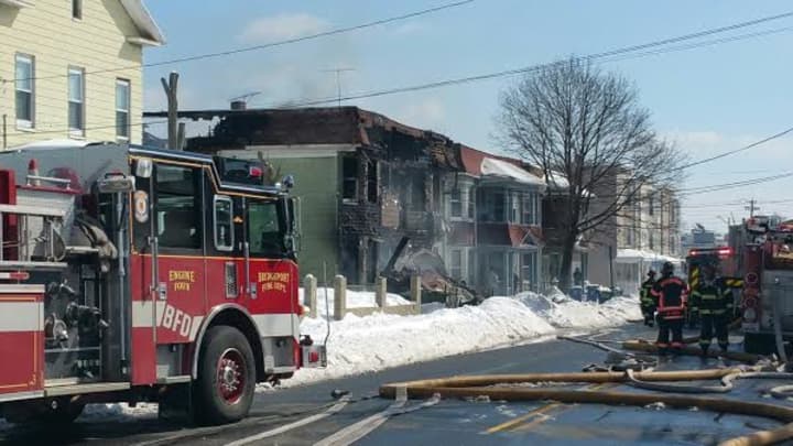 A fire in a four-apartment building left a sad scene Lindley Street in Bridgeport last winter. 