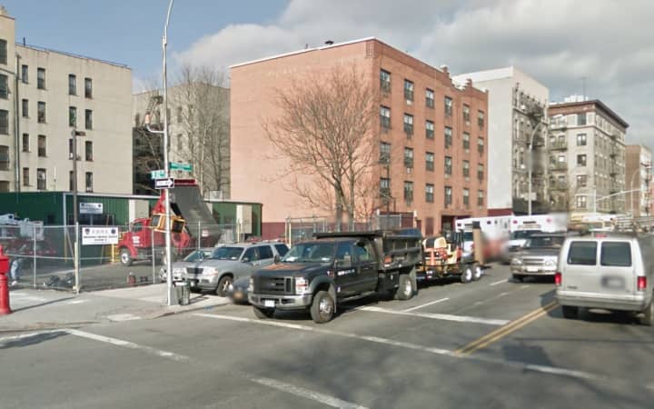 A New Rochelle man stands charged with attempted murder after his passenger was accused of shooting a man near this intersection in Manhattan. 