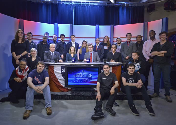 The Western Connecticut State University students who produced a live broadcast analyzing the results of the November elections have received a national award.
