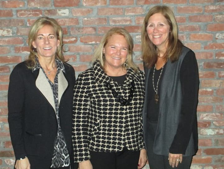 From left are RE-IMAGINE 2015 Co-Chairs Lisa Lillie, Sharon Sullivan and Jill Dimitrief.
