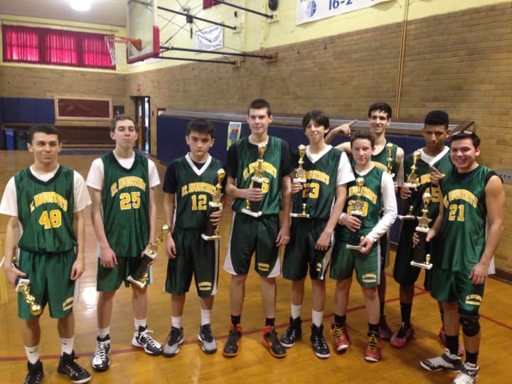 St. Augustine&#x27;s Church in Larchmont won the championship game on Saturday, March 7.