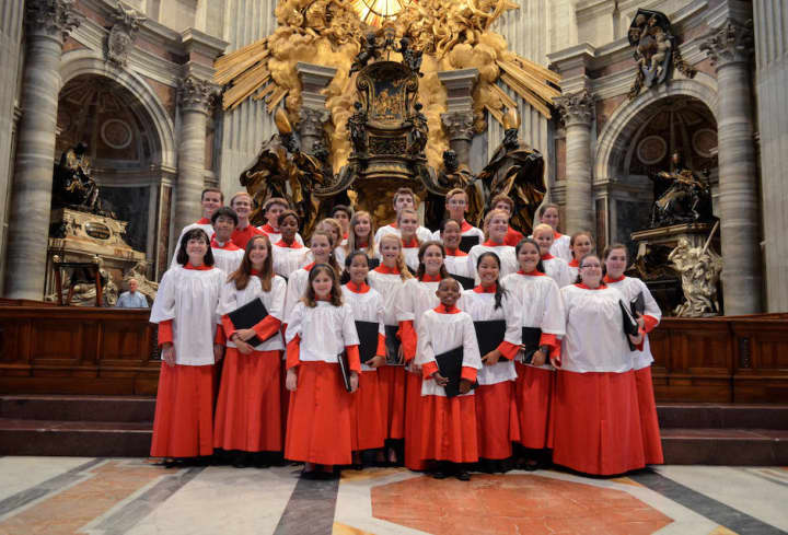 Second Congregational Church Youth Choir performs at The Vatican.