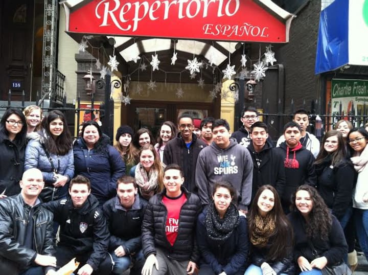 Valhalla High School students visited Manhattan to learn more about Spanish language, culture and heritage. 