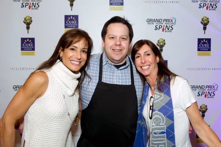 Left to right: Hope Wolfe; Chef Eric Gabrynowicz; Stacey Remnitz.