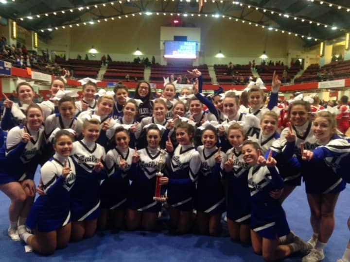 The Hendrick Hudson High School varsity cheerleading team is heading for a competition in South Carolina.