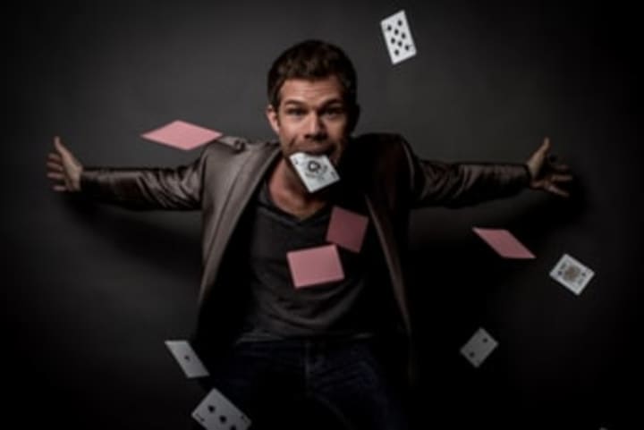 Magician Sammy Cortino will perform at the White Plains Performing Arts Center.