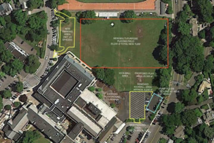 The Hayes Field proposal is getting a second look in Bronxville, this time without a parking plan.