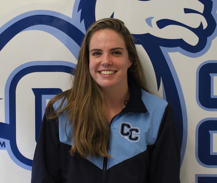 Rye resident Charlotte Nixon was named an All-American as part of the Connecticut College swim team. 