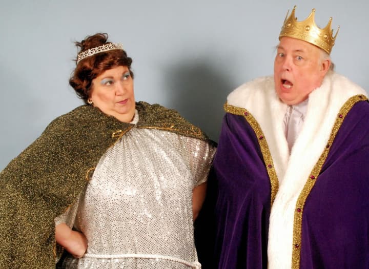 Linda Mekeel of Shrub Oak stars as the Fairy Queen and John Matilaine of Armonk as the Lord Tololler in the upcoming performance of Gilbert and Sullivans Iolanthe on April 11 and 18 in the Norwalk Concert Hall.