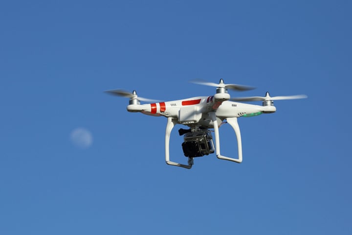 NBC&#x27;s use of drones could change the way news footage is collected. 