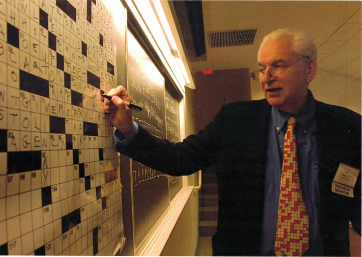 Ed Stein of Mamaroneck will attend his 39th crossword puzzle tournament this weekend.