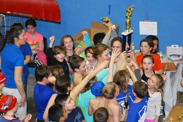 The Rye YMCA WaveRyeders captured the Westchester-Fairfield League championship recently.