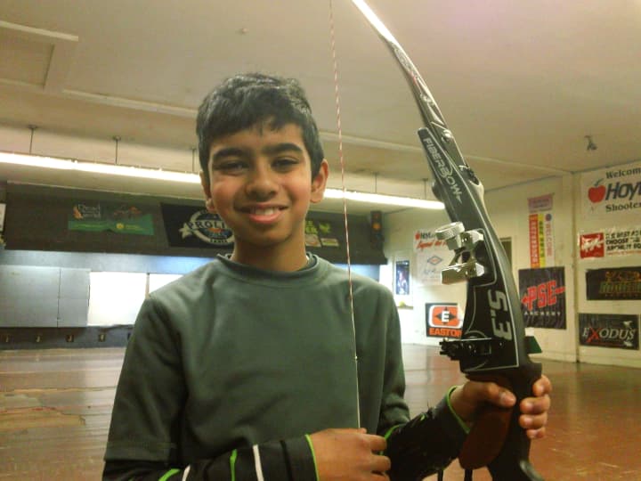 Kyle George, 11, of Port Chester, won the New York State Archery Association Indoor Championship, held at Pro Line Archery Lanes in Ozone Park.
