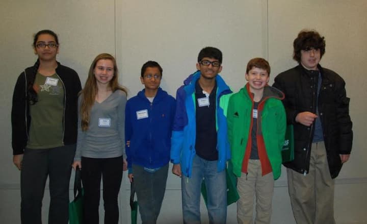 Six Irvington Middle School students competed in the Westchester Regional You Be the Chemist Challenge, sponsored by the international chemical company BASF, March 14. 