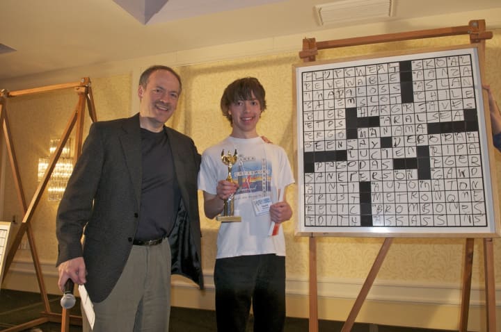 David Steinberg, with Will Shortz, was the Division C winner. 