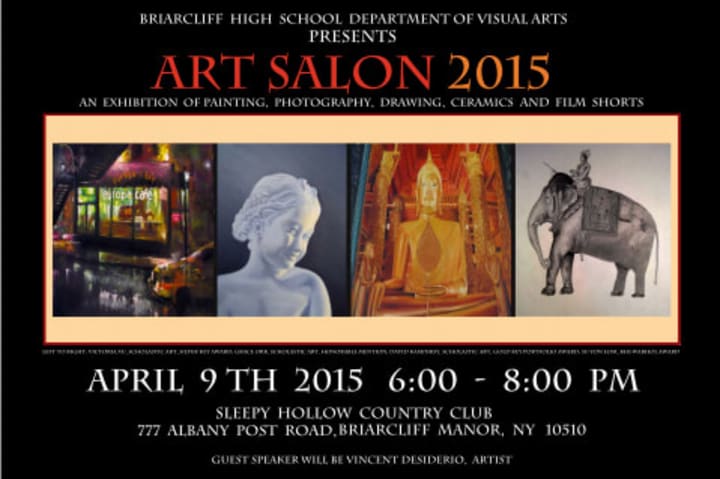 Briarcliff High School is presenting ART SALON 2015  Invitation to a Voyage&quot; on April 9. 