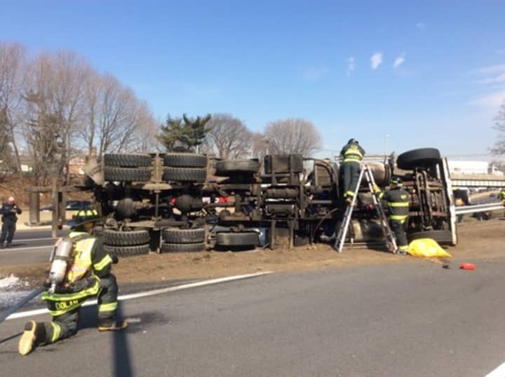 An overturned tractor-trailer accident topped last week&#x27;s news in Fairfield County.