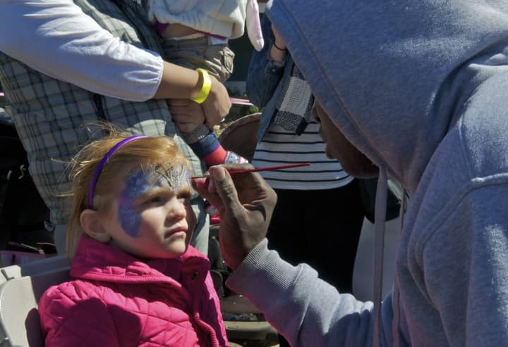 Face painting is one of the offerings at Westorchard Elementary School&#x27;s Little Westorchard Circus.