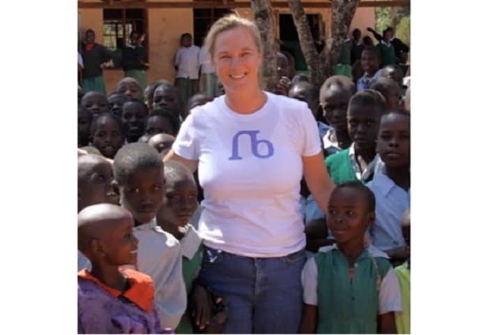 Nancy Budd, a realtor for William Raves in Wilton, helps run a scholarship fund for children in Kenya.