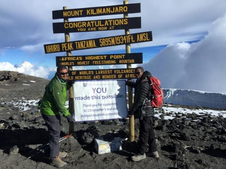 Ossining resident Kurt Kannemeyer climbed Mt. Kilimanjaro in an effort to raise funds and awareness for St. Christopher&#x27;s, Inc. in Valhalla.