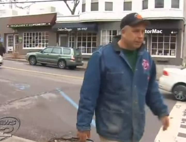 Irvington off-duty fire chief Chris DePaoli is being hailed as hero in the incident. 