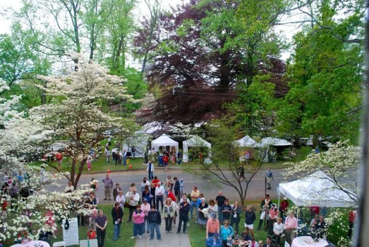 Greenfield Hill Congregational Church in Fairfield will host the annual Dogwood Festival.