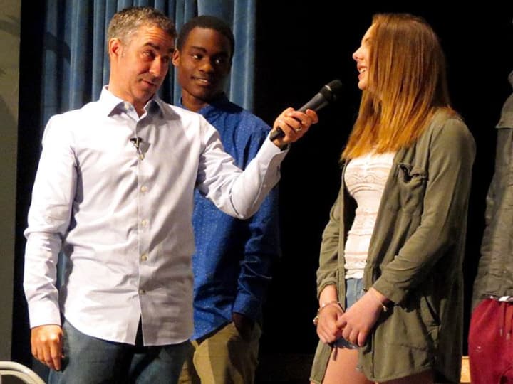 Students at Croton Harmon High School learned about drug awareness at a school assembly Friday, April 17.