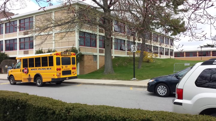 A substitute teacher at White Plains High School is facing charges for allegedly stalking a student