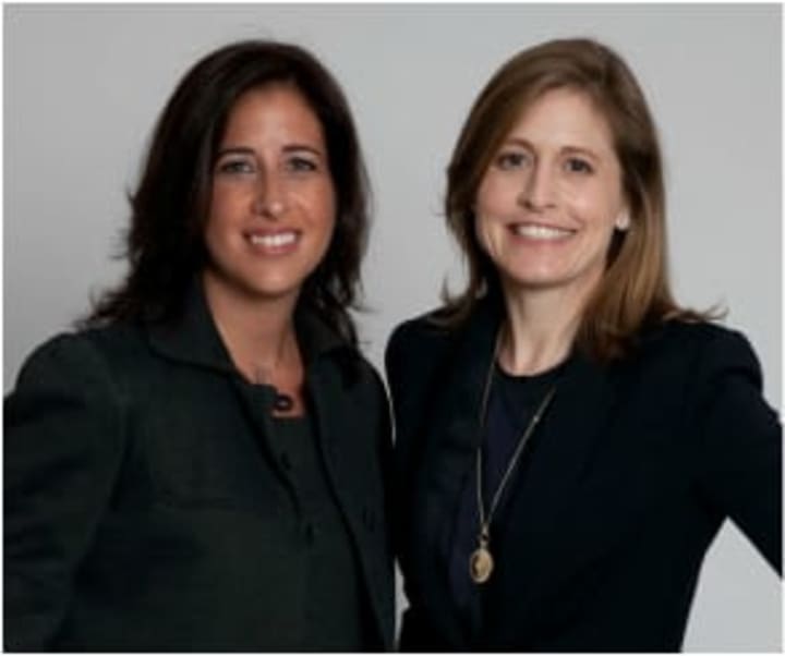 Lisa Tretler, left, and Jane Veron recently launched TAP Growth Advisors in Scarsdale to provide career consulting services to women. 