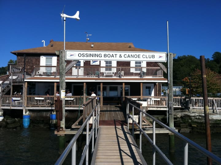 The Ossining Boat &amp; Canoe Club in Ossining, N.Y.
