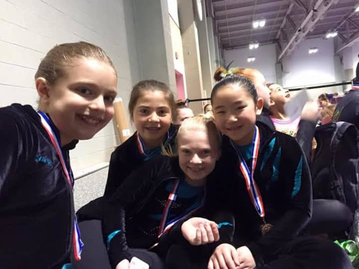 Level Five World Cup Gymnasts 
