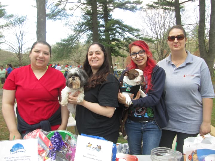 Miller Clark Animal Hospital in Mamaroneck at the SPCA Walk-a-Thon in Yorktown.