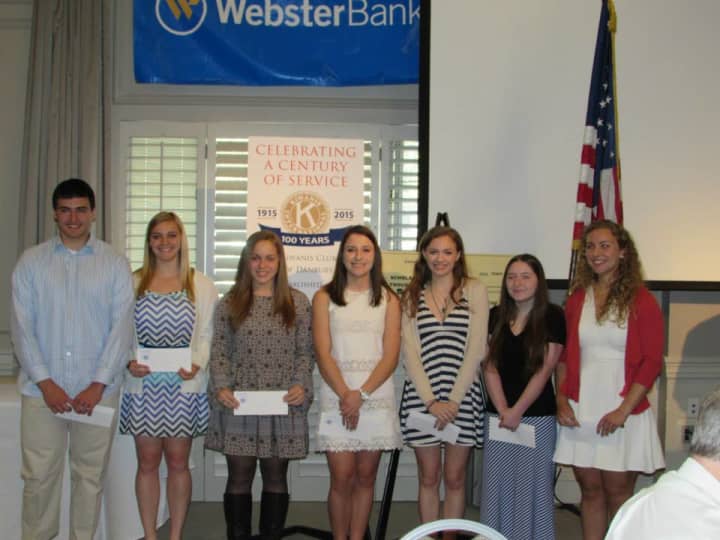 Students were awarded scholarships in recognition of their leadership, academics and service to their communities at the Kiwanis for Kids breakfast May 1. 