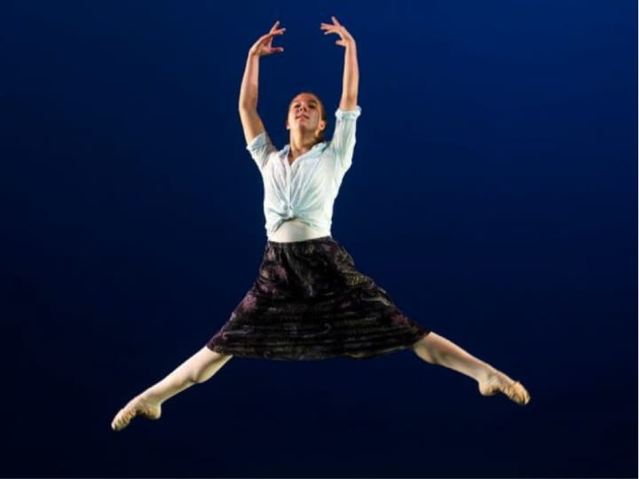 Ballet School of Stamford student Devon Ostheimer dancing in Clementi Sonatinas, part of the school&#x27;s Spring Performance on May 29.