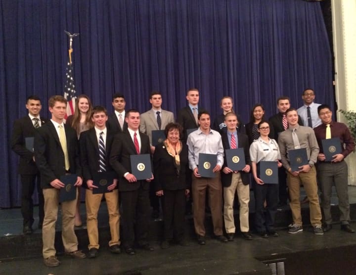 The Westchester County students nominated for U.S. military service academies, along with nominees from Rockland County, were recently honored at U.S. Rep. Nita Loweys annual recognition ceremony.