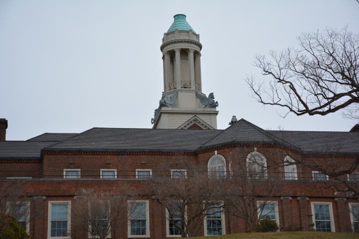 The cupola building at Chappaqua Crossing, pictured in March 2015.