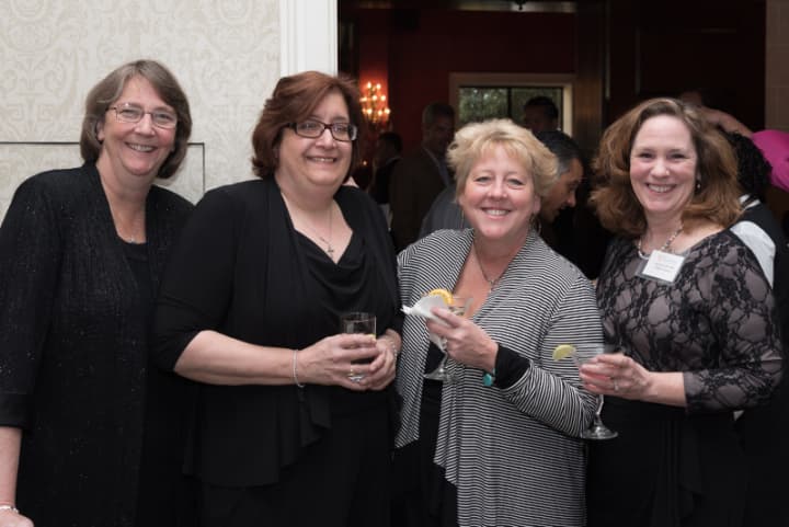 NICU nurse manager Colleen Loyot and friends, and honoree Mary Alice Cullen, all of Danbury Hospital.