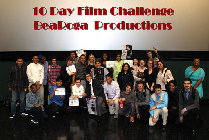 Ossining High School students won awards at the 10-Day Film Challenge Festival. 