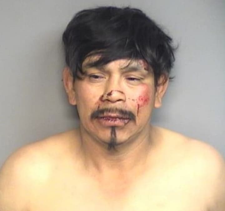 Victor De Jesus Ramos-Cruz, 48, of Stamford, was charged with assaulting a police officer and disorderly conduct.